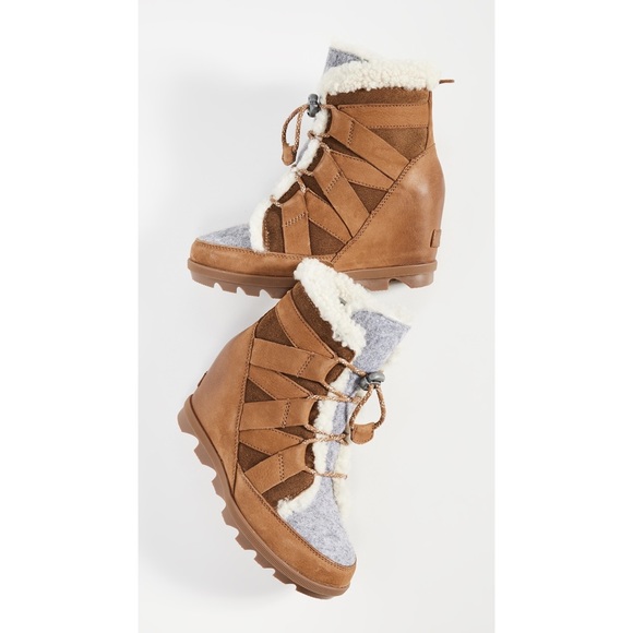 NWT Sorel Joan of Arctic Wedge II Shearling Boot - Picture 2 of 10